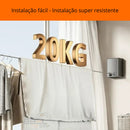 Varal Invisível Retrátil de Aço inox