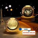 Luminária Planetária - Luz do Universo - Compre 1 Leve 2 (base inclusa)