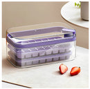 Forma de gelo com caixa de armazenamento