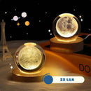 Luminária Planetária - Luz do Universo - Compre 1 Leve 2 (base inclusa)