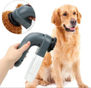 Aspirador elétrico de pelos de animais de estimação, escova removedora portátil para gatos e cães, dispositivo de sucção