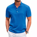 Camisa de Verao Masculina Retro - Linho