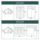 Barraca  de Acampamento instantânea - 3 Segundos